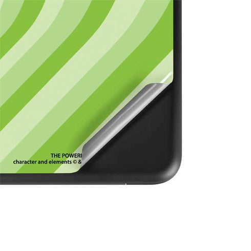 Cartoon Network Powerpuff Girls Buttercup Green Hearts Google Pixelbook Go Skin